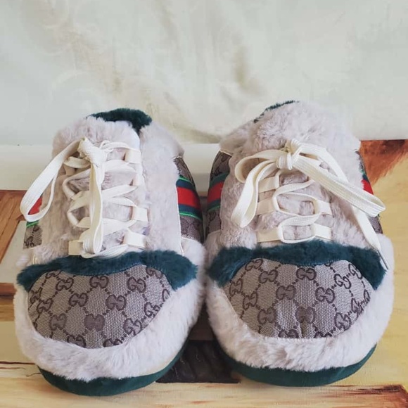 Unk Fuzzy White Luxe Comfort Winter Shoes Size 35-45. - Picture 2 of 7